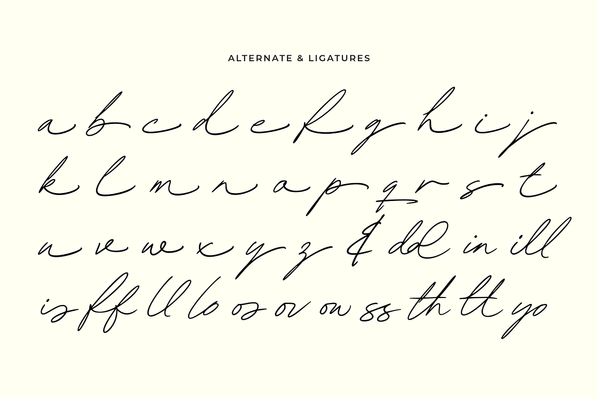 Madden Guilla - An Elegant Font, a Handwritten Font by Ainun Jinan (Photo 8 of 9)