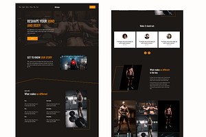 Squarespace Template For Gym,Fitness