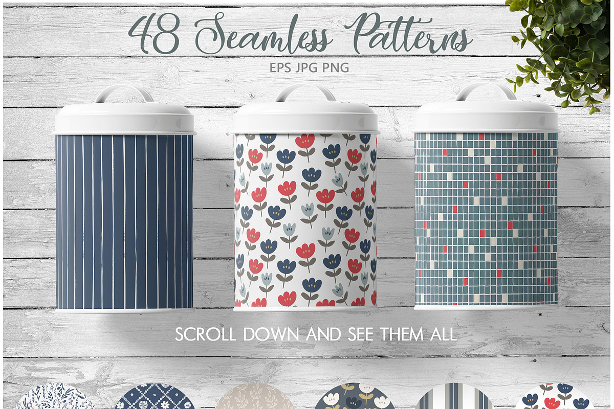 Farmhouse Bundle, a Pattern Graphic by Cozy pattern shop (Photo 5 of 5)