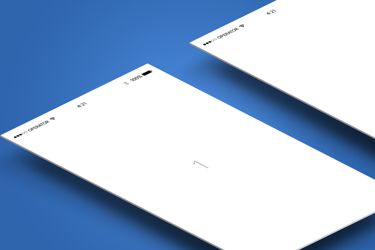 Perspective mobile app bundle mockup, an iPhone Mockup by Leschinger.cz (Photo 2 of 4)