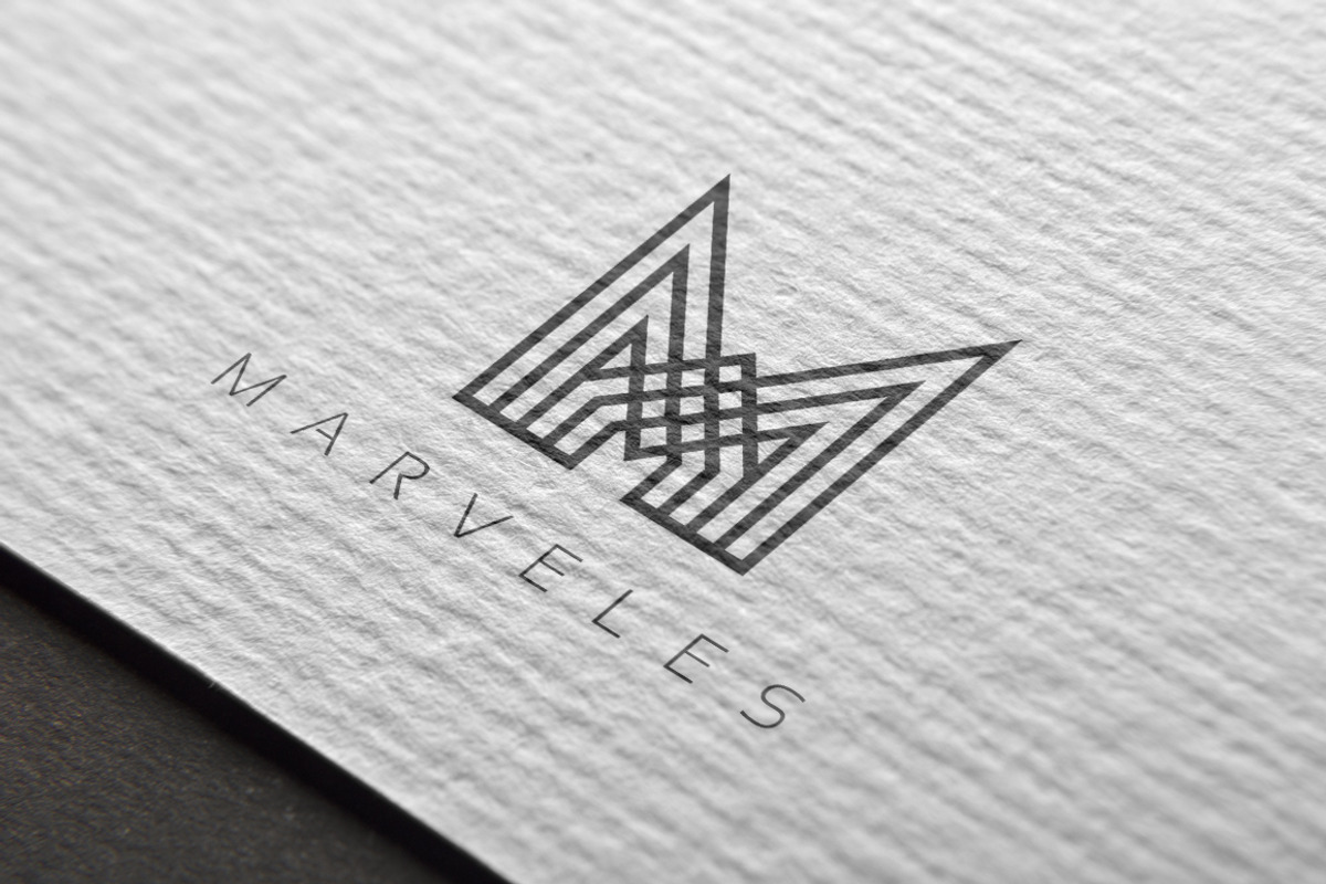 M Logo, a Branding & Logo Template by CAIRON CREATIVESTUDIO (Photo 4 of 5)
