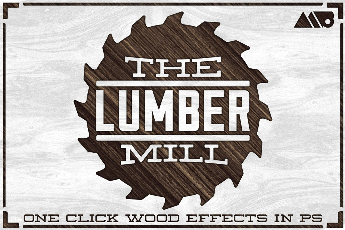 The Lumber Mill - Photoshop Wood Kit preview 6