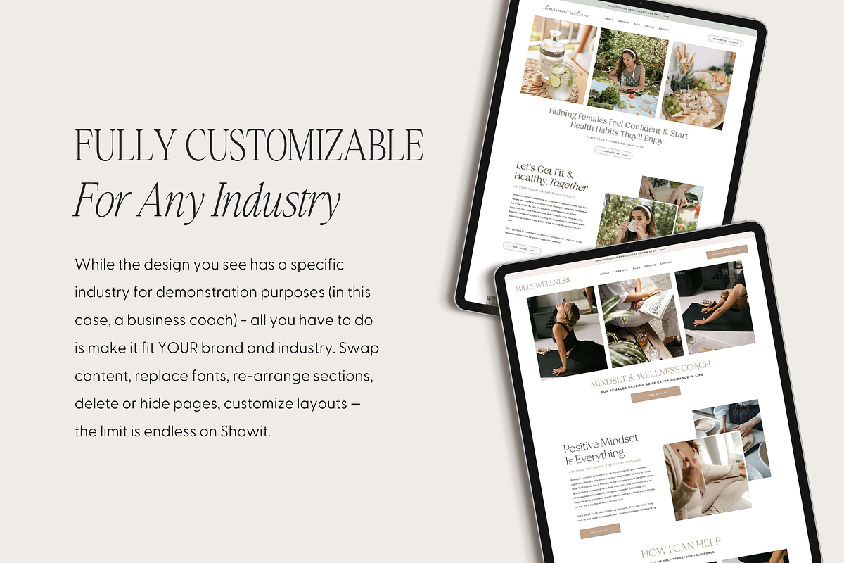 Showit Website Template | Karina, a Websites & App Template by Create with Danielle (Photo 4 of 5)