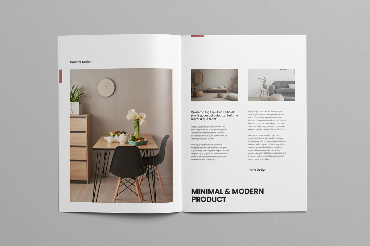 Portfolio Template, a Brochure Template by Pixelpick (Photo 4 of 9)