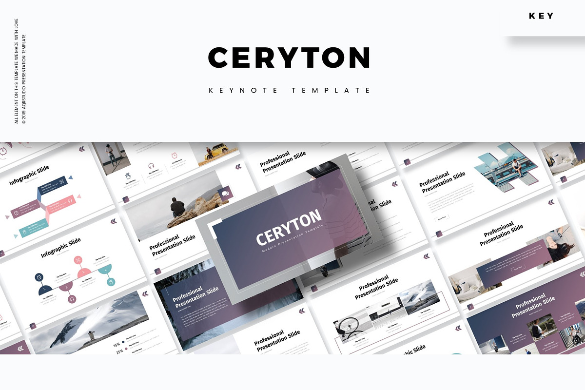 Ceryton - Keynote Template, a Presentation Template by AQR Studio