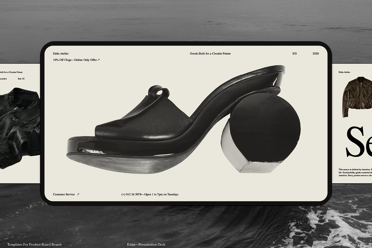 Brand Presentation Deck Template, a Presentation Template by Studio Viita (Photo 10 of 10)