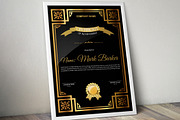 Certificate Word | PSD | AI, a Stationery Template by Curve Design (Thumbnail 3 of 3)