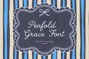 Penfold Grace Font, a Script Font by gafaroff studio