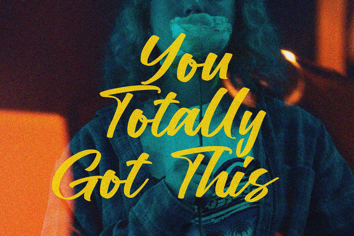 Ballerick Script Font, a Script Font by HanzelSpace Studio (Photo 3 of 6)