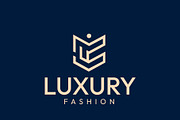 Abstract Luxury Fashion Logo, a Branding & Logo Template by HueNestify (Thumbnail 1 of 6)