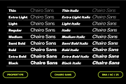 ChairoSans, a Sans Serif Font by Propertype (Thumbnail 8 of 14)