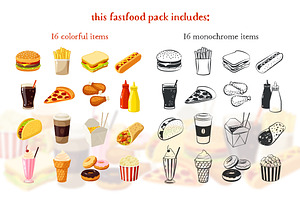 Fastfood Vector Pack