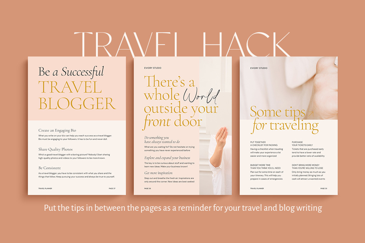 SALE 2024 Planner & Journal CANVA PS, a Magazine Template by Eviory (Photo 23 of 27)