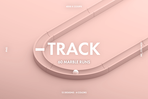 TRACK - 60 MARBLE RUNS