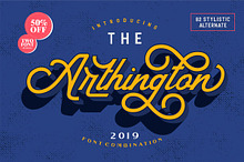 The Arthington + Bonus 2 font.