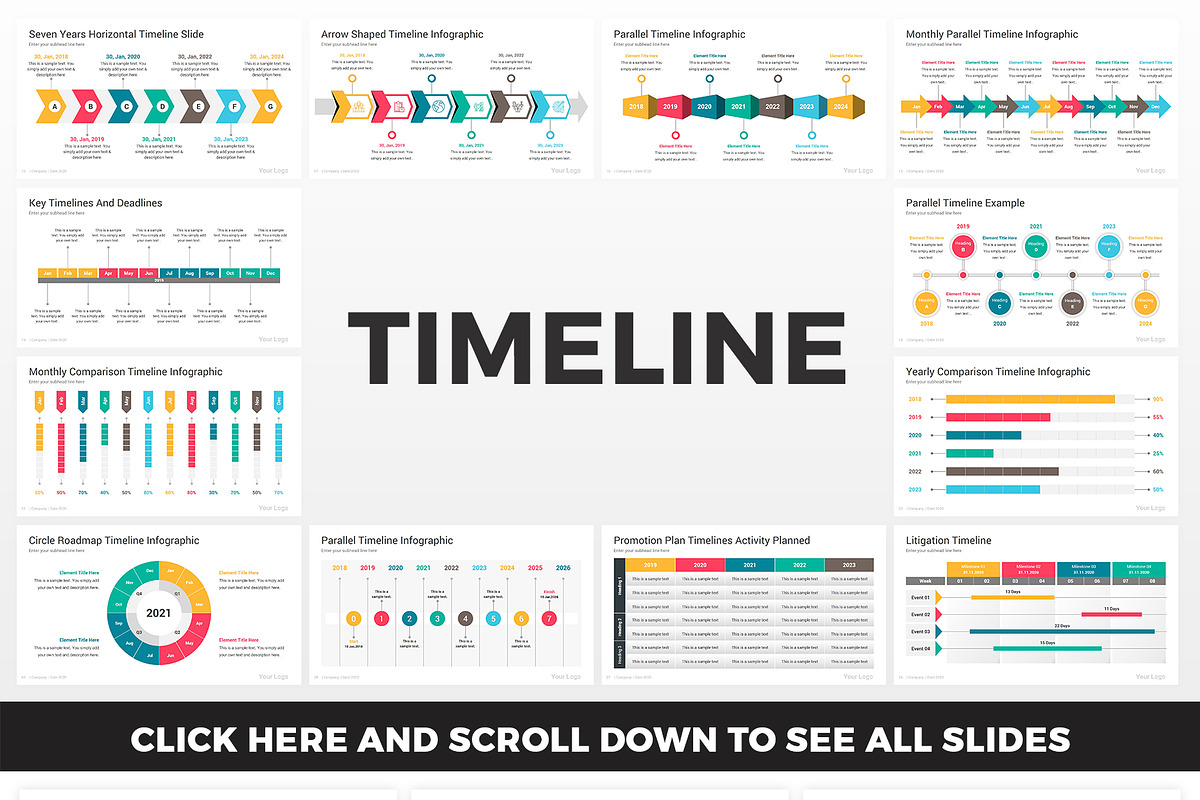 2700 Infographics Templates, a Presentation Template by SlideOne (Photo 7 of 35)