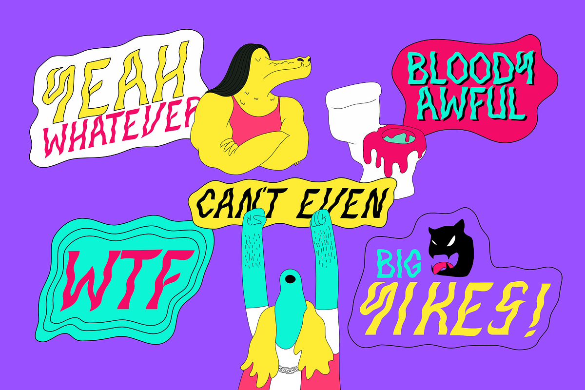 Hair Metal, a Font by Hello Wala Type Foundry (Photo 6 of 7)
