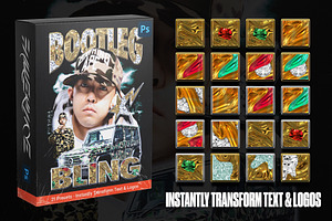 Bootleg Bling Text Styles Pack Vol 2