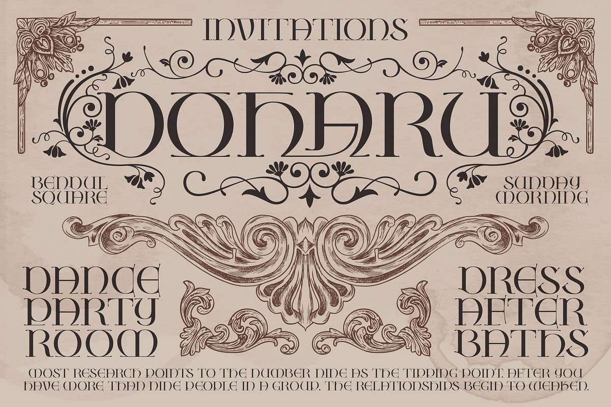 Hermis Soul Typeface, a Serif Font by alit design (Photo 2 of 20)