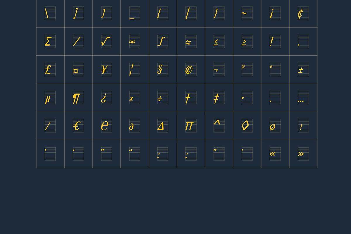 Allema Script Font preview 7