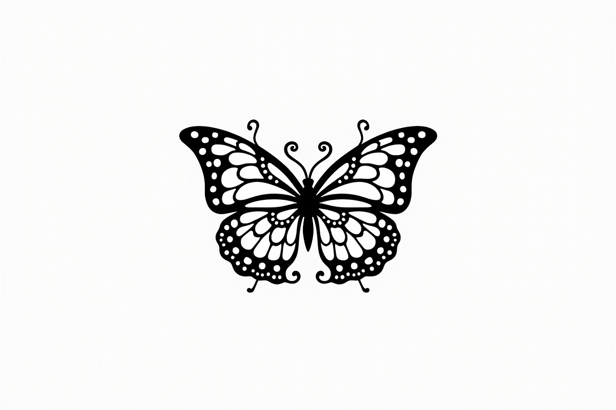 Butterfly Laurel Wreath Set, an Illustration by BIPLOB EXPERT (Photo 4 of 7)