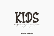 Baby Kidson - Funny Font, a Serif Font by QR Design Studio (Thumbnail 3 of 7)