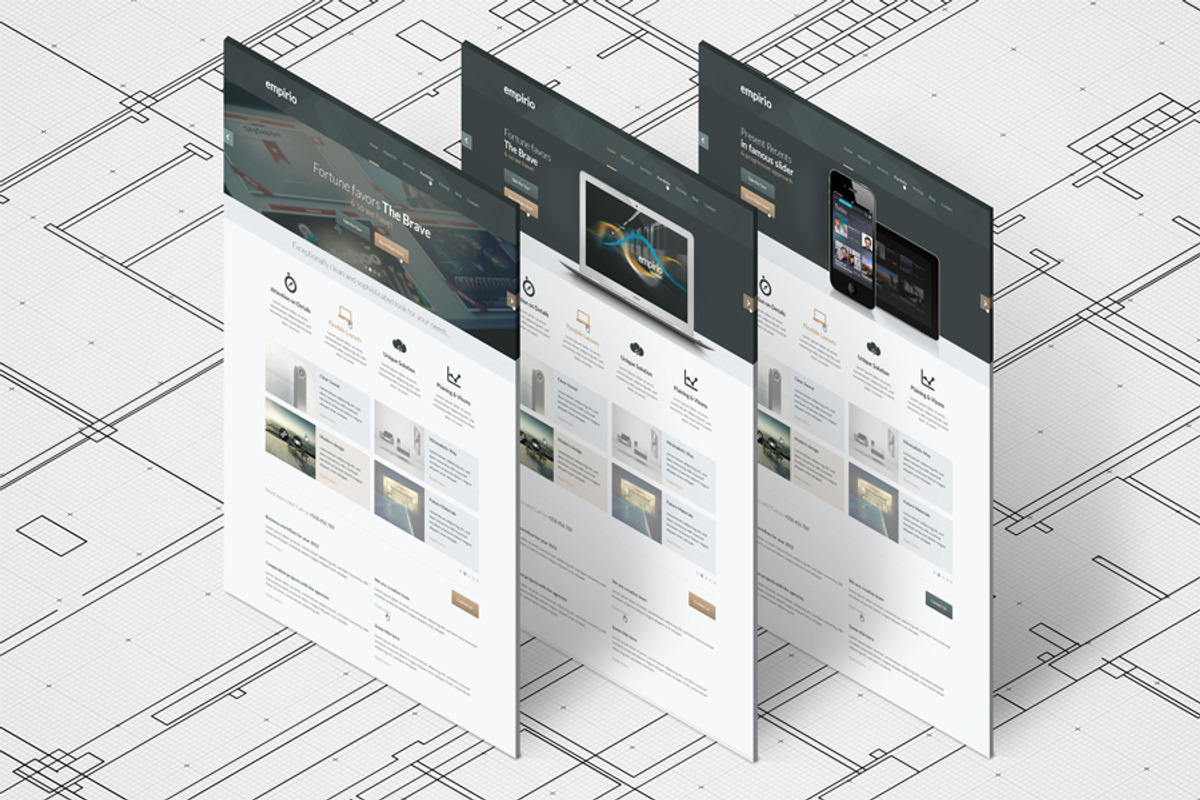 Isometric A4 Paper Mockup, a Print Template by RgraphicsDesign (Photo 3 of 6)