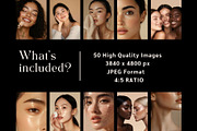 Diverse Female Skincare Stock Photos, a Person Photo by HAYAG Creatives (Thumbnail 4 of 7)