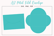 Petal Fold Envelope Templates, an Invitation Template by Jaq Illustrations (Thumbnail 3 of 3)