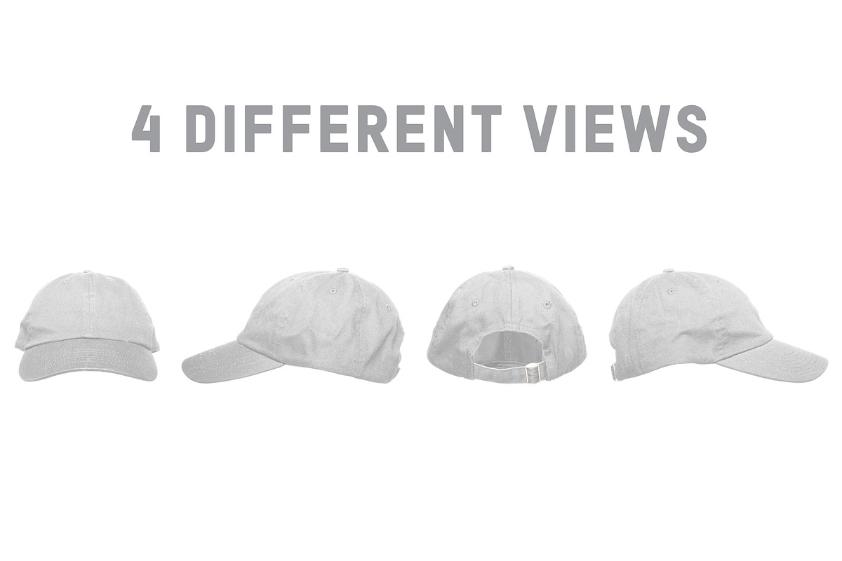 Dad Hat Mockups, a Hat Mockup by Pixel Sauce™ (Photo 5 of 5)