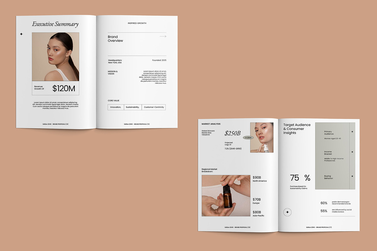 Creative Minimalist Brand Proposal preview 5