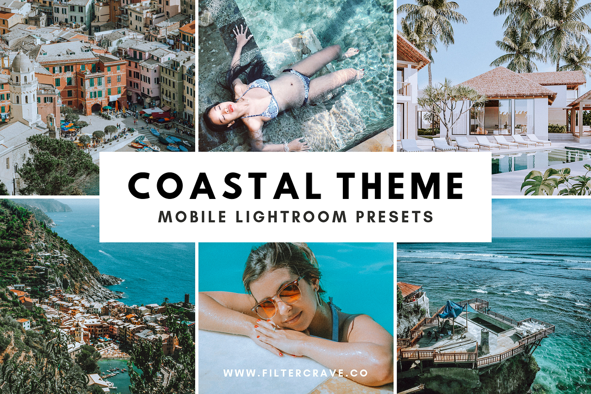 Coastal Mobile Lightroom Presets, an Action Add-On by Filtercrave (Photo 1 of 7)