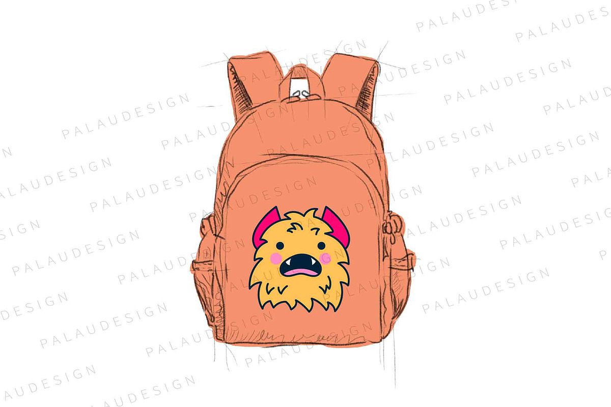Monster Halloween Clipart Set, an Animal Illustration by Palau (Photo 4 of 12)