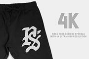 Shaka Wear 14oz Heavy Sweatpants, a Bottom Mockup by Pixel Sauce™ (Thumbnail 3 of 6)