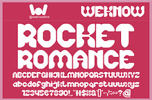 Rocket Romance font