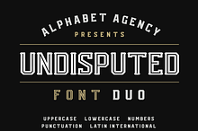 UNDISPUTED FONT DUO