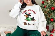 Funny Dog Christmas Sublimation PNG, an Illustration by DreamArtGraphic (Thumbnail 2 of 5)