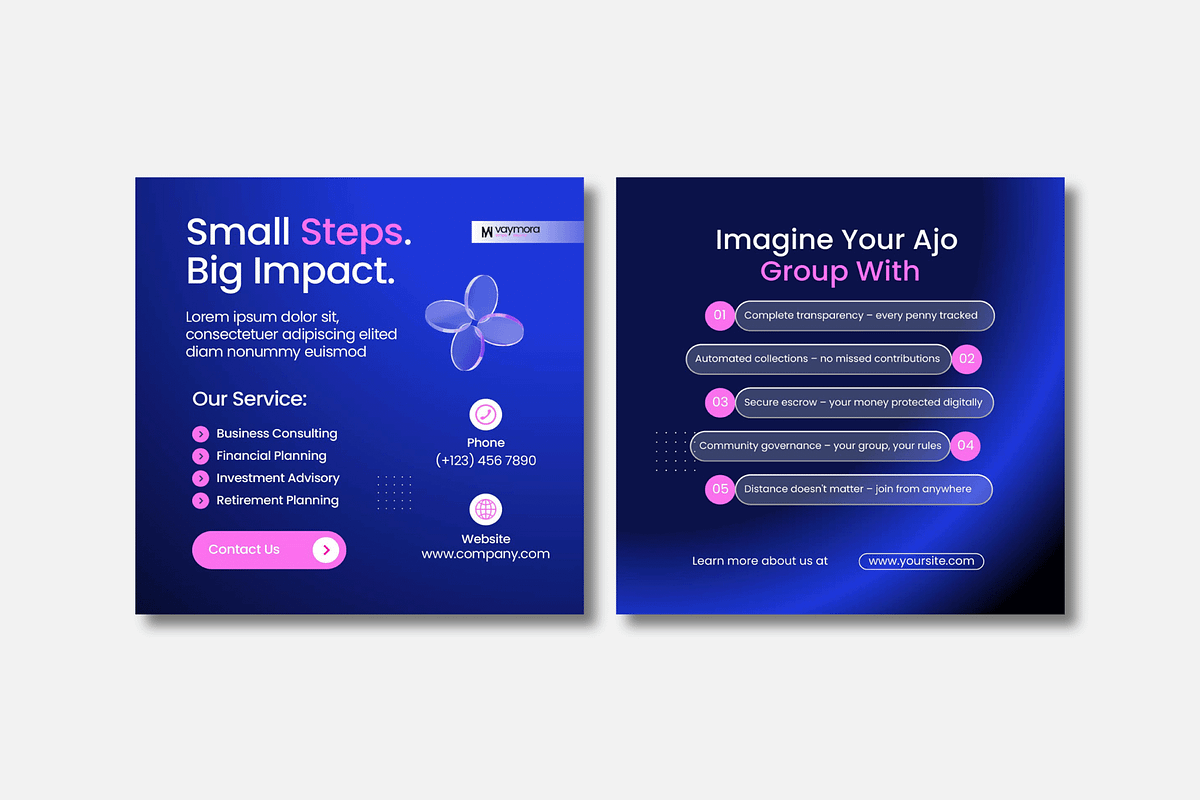 Modern Business Social Media Post, a Social Media Template by MightyDesign (Photo 4 of 8)