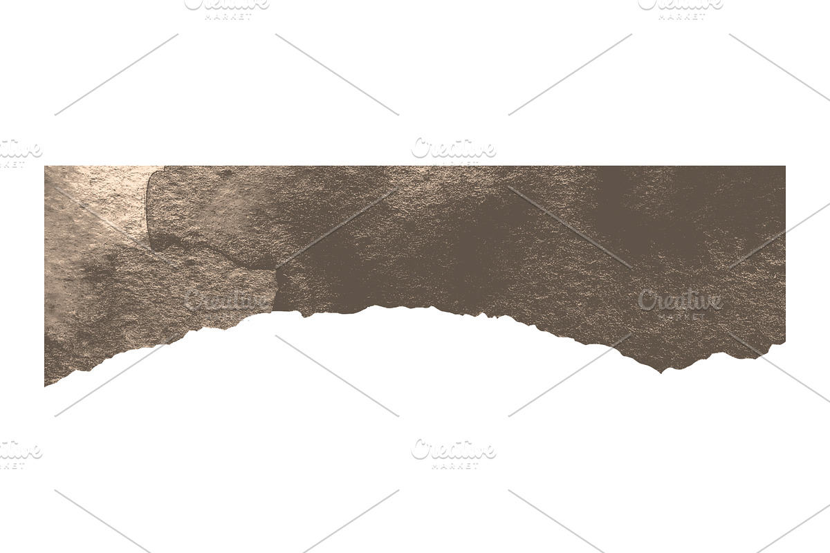 Textured cut out papers for collage, an Object Illustration by Art's and patterns (Photo 8 of 24)