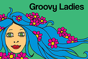 Groovy Ladies, an Illustration by Minhocossauro Emporium (Thumbnail 1 of 3)