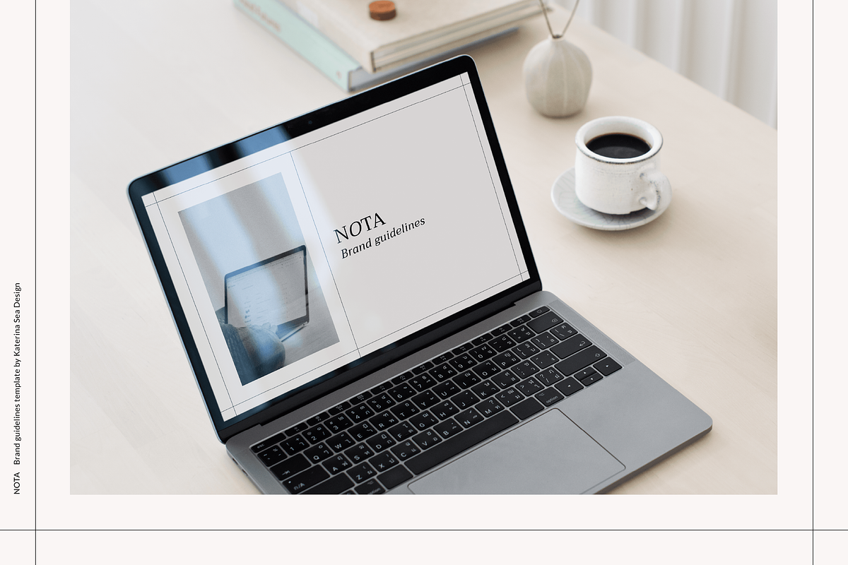 Brand guidelines template, a Branding & Logo Template by Katerina.Sea.Digital (Photo 7 of 7)