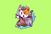 Cute Animal Cartoon Vector Icons, an Animal Illustration by Artstorystudio (Thumbnail 4 of 9)