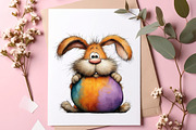 Funny easter bunny clipart, an Illustration by SinaCreation (Thumbnail 8 of 11)
