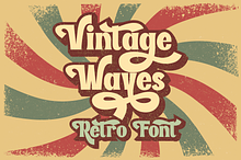Vintage Waves | Retro Font