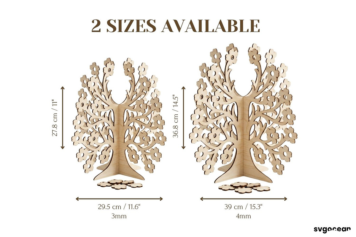 3D Family Tree Stand SVG Bundle, a Decorative Illustration by svgocean (Photo 12 of 14)
