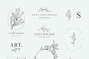 Botanical logos & illustrations, a Branding & Logo Template by Crocus Paperi (Thumbnail 3 of 4)