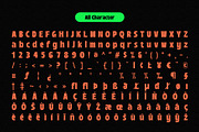 Boughy Rough, a Sans Serif Font by Craft Supply Co. (Thumbnail 7 of 8)