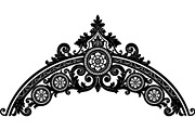 Ornamental Floral Arch Engraving, a Decorative Illustration by Designer_Momina (Thumbnail 18 of 21)