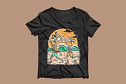 having fun on the beach, a Person Illustration by gunaonedesign (Thumbnail 3 of 6)