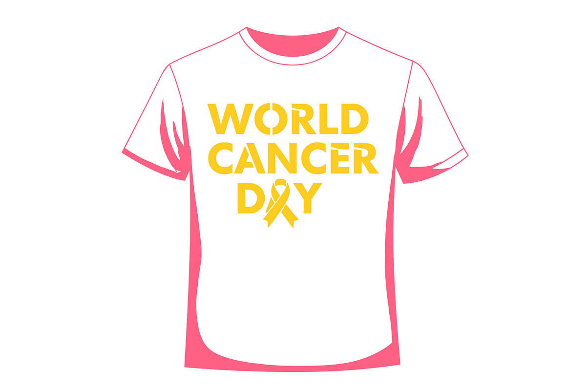 Cancer Awareness T Shirt Design Set, a Healthcare Illustration by balal (Photo 6 of 30)